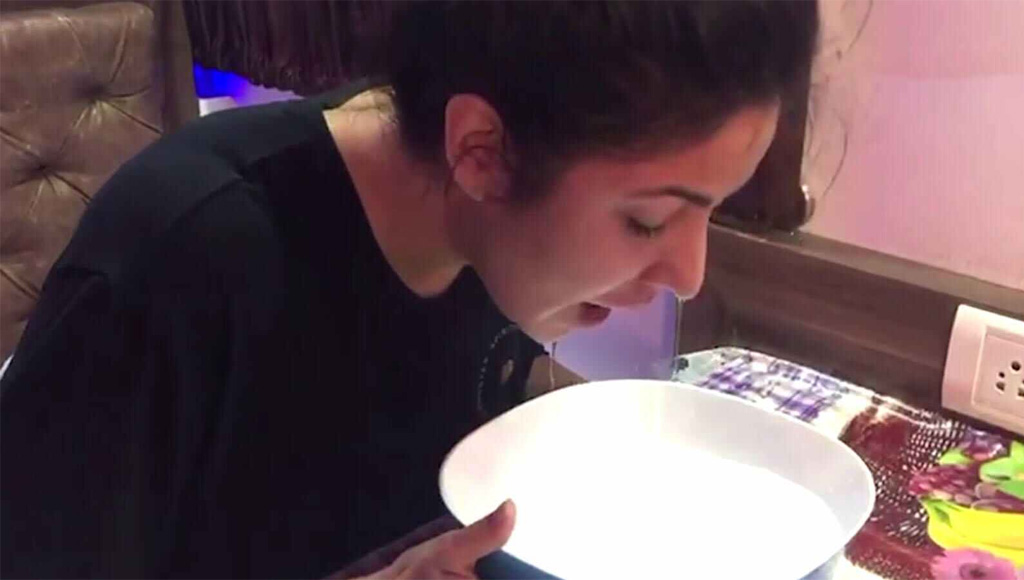 katrina kaif ice facial