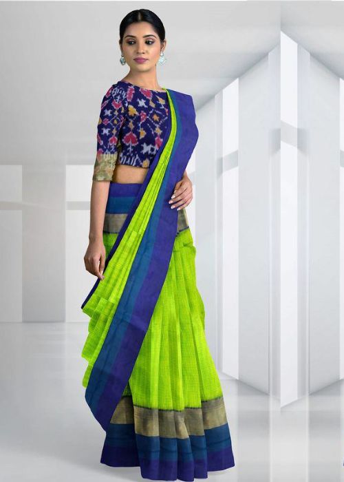 1. Long Pallu Draping