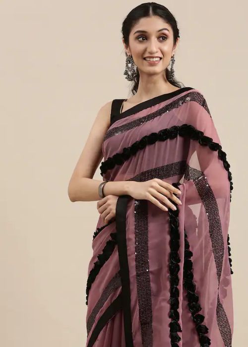 12 Striped Saree