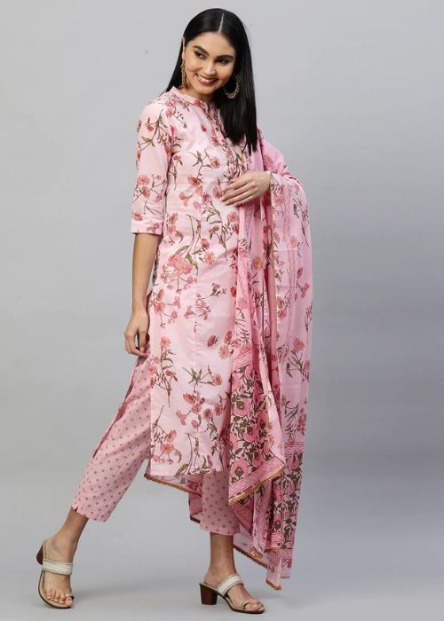 13 Collar Neck Kurti With Pant