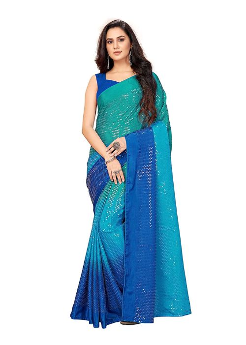 13 Half Sequin Saree