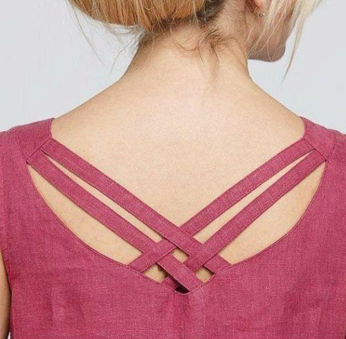 15 Cross Dori Work Neck Design