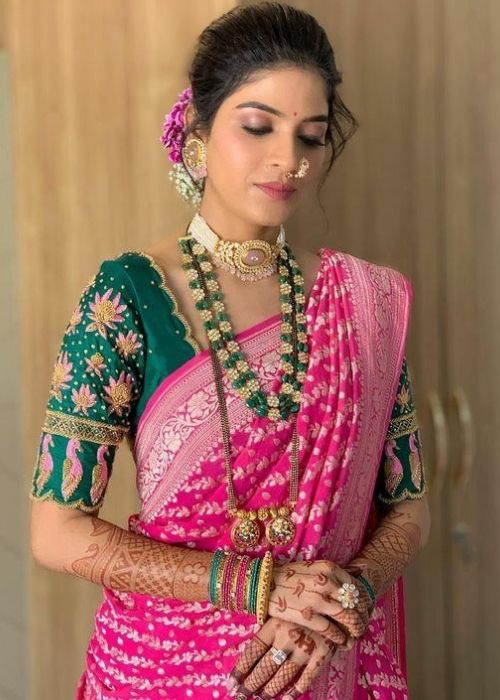 15 Green Bridal Blouse