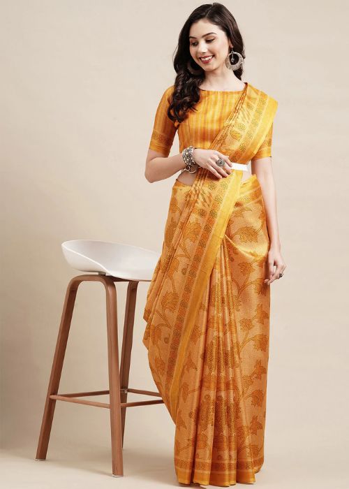 4 Bhagalpuri Print Saree