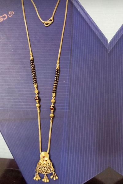 4 Long Pendant Short Mangalsutra