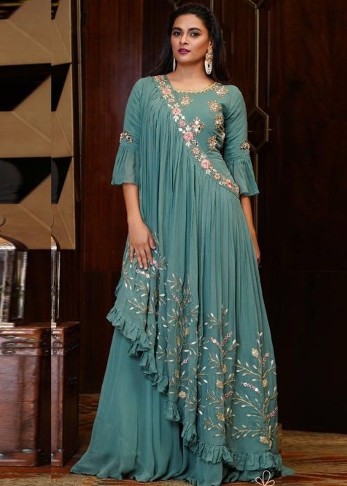 5 Georgette Party Wear Gown