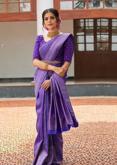 7 Pleats In Pallu And Front