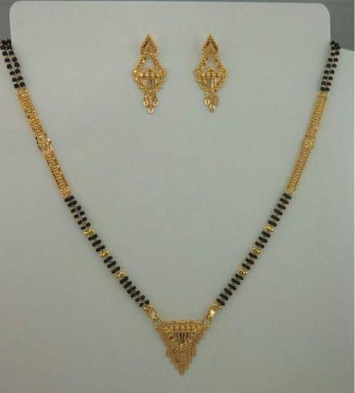 7 Triangular Shape Short Mangalsutra