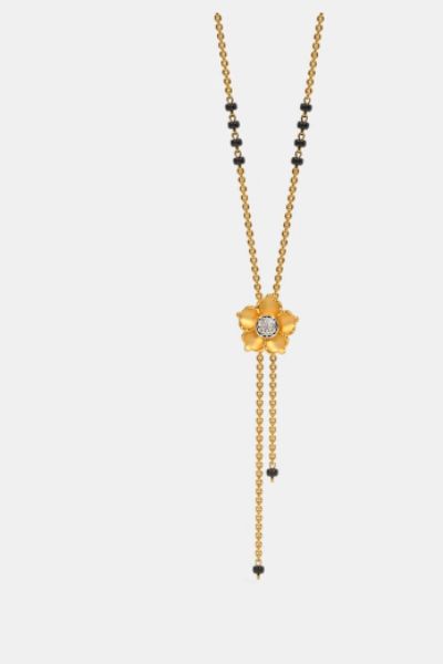 8 Floral Short Mangalsutra