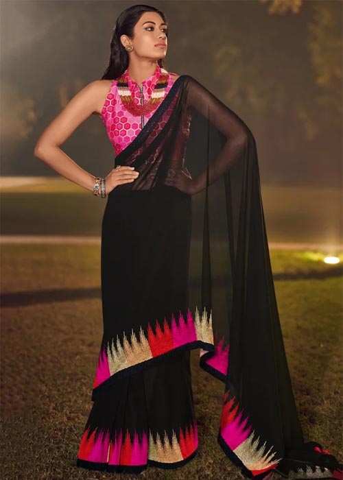 Black Saree