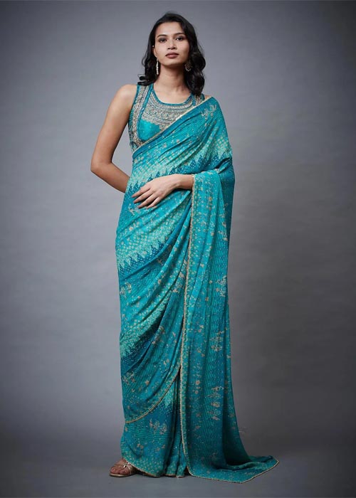  Diamond Printed Saree