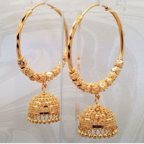  Hoop Gold Earrings