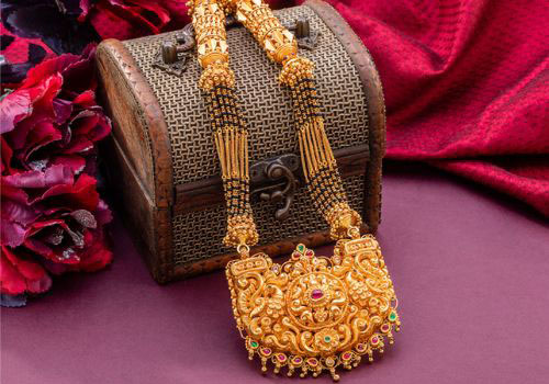 Jadau Gold Mangalsutra
