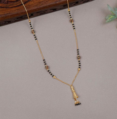 Short Gold Mangalsutra