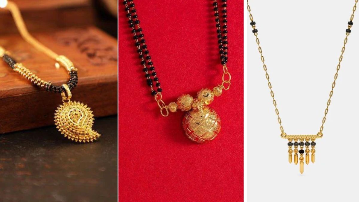 Short Gold Mangalsutras: Latest Designs