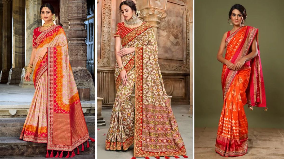 Traditional Patola Sarees in Silk