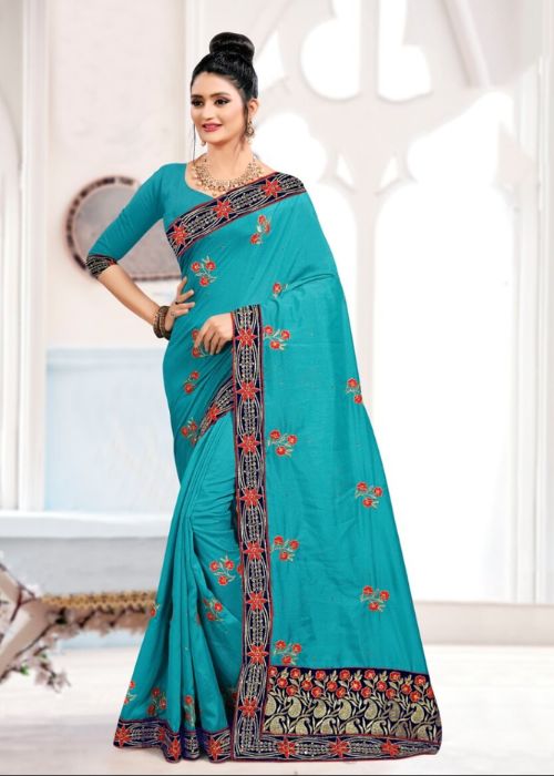 Box Pallu Saree