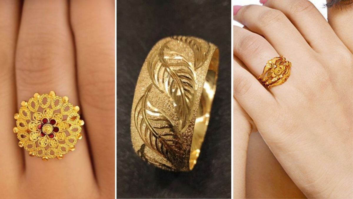 Gold Ring Designs Specially Picked for 18-38 Year Old Women
