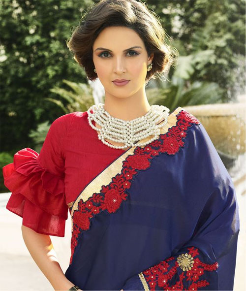 Half Length Ruffle Sleeves