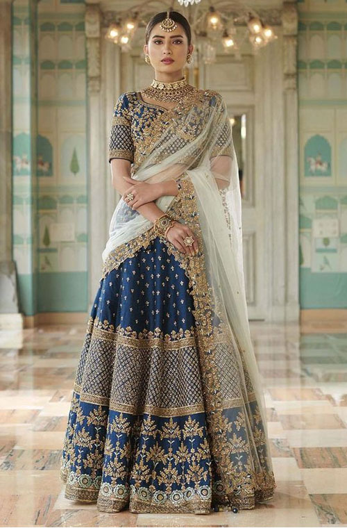  Lehenga With Net Dupatta