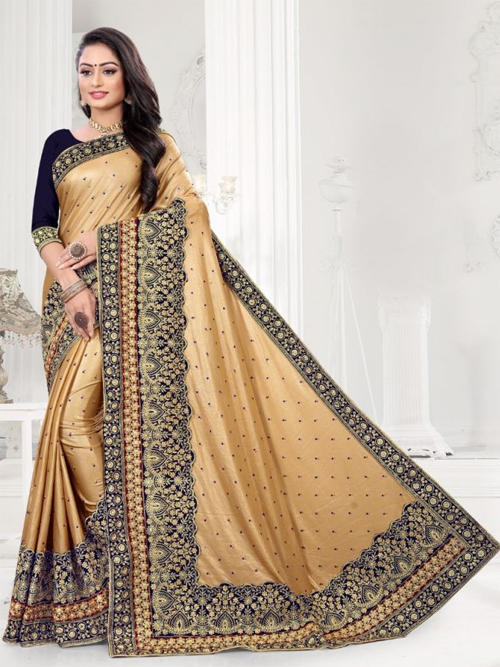 Lycra Party Wear Saree