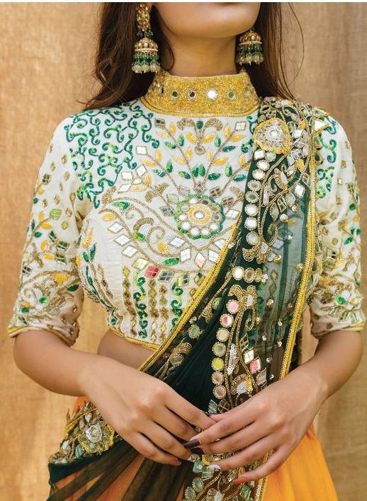 Mirror Work Blouse