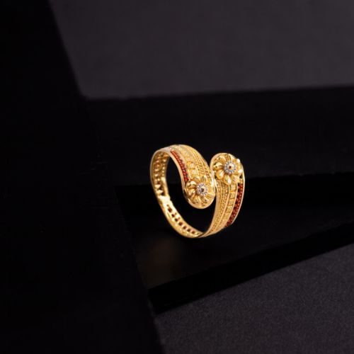 Red And Yellow Gold Ring