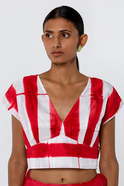 Shibori Blouse