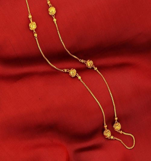 Spherical Gold Bead Chain