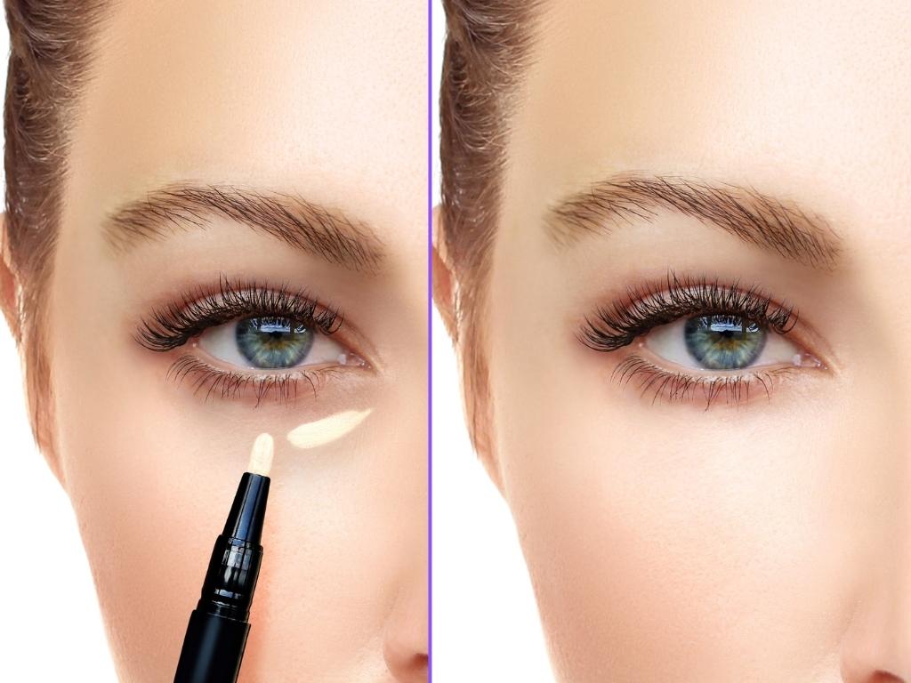 concealer use