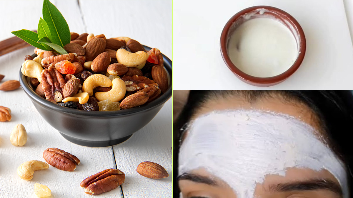 face pack of dry fruits