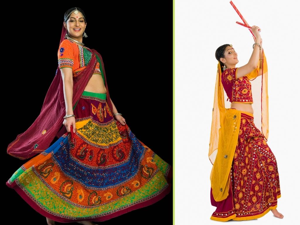 rajasthani gujarati lehenga