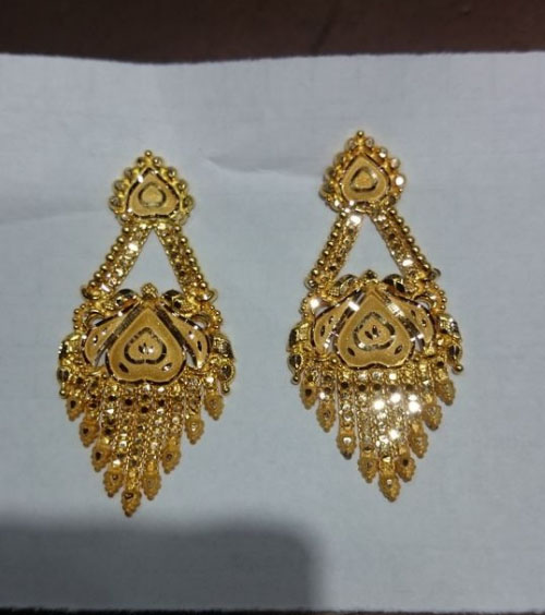 22K Gold Earrings