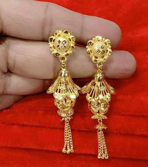 Beautiful Gold Earrings For Women