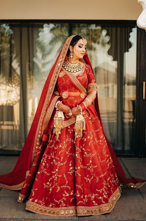 Bridal Red Lehenga