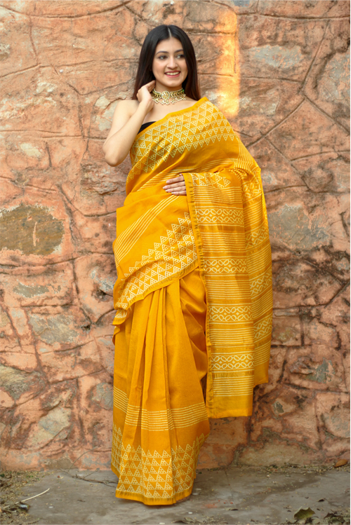 Chanderi Silk Saree