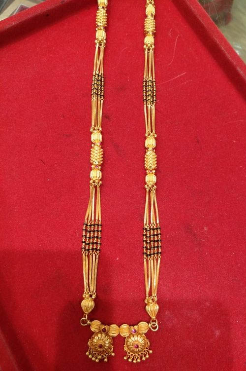 Double Vati Gold Chain Mangalsutra