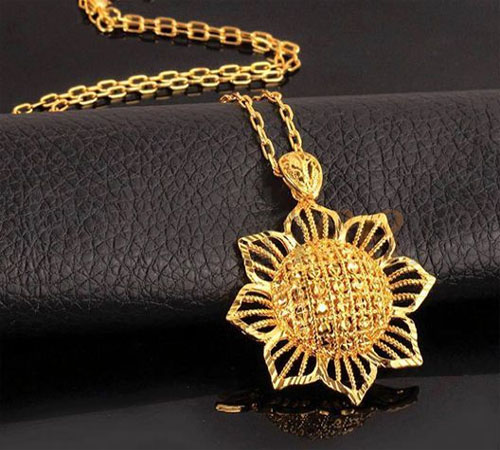 Gold Chain And Pendant