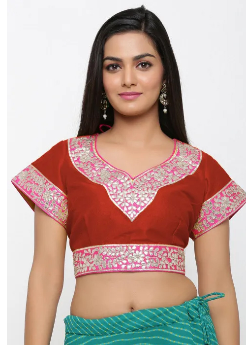 Gota Embroidered Blouse