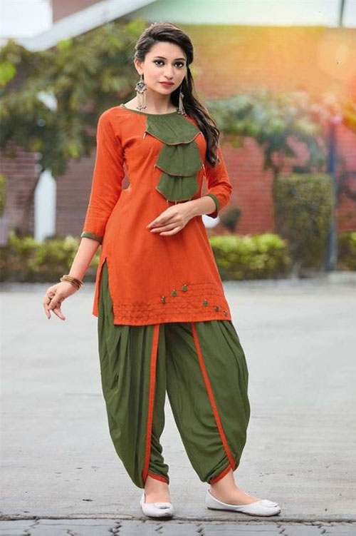 Green Tulip Salwar