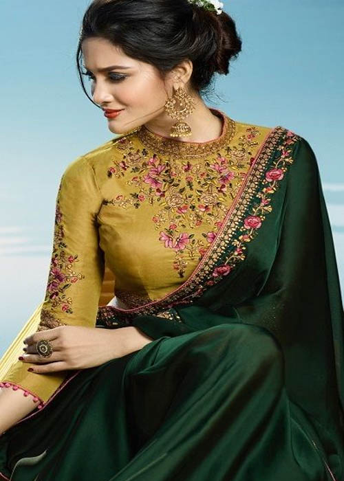 High Neck Designer Blouse