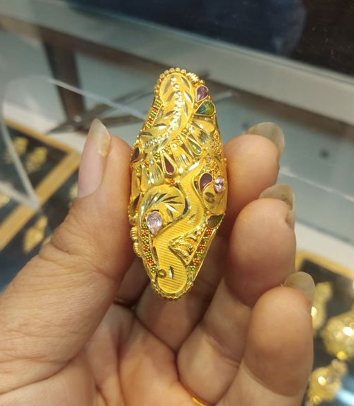 Kundan Gold Ring
