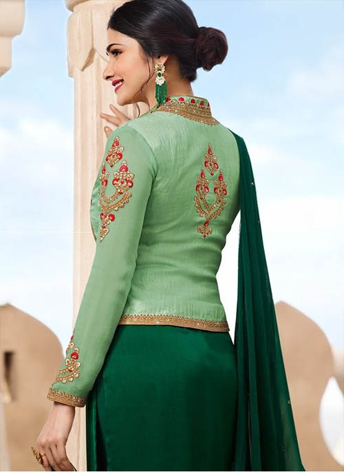 Long Length Collar Neck Blouse