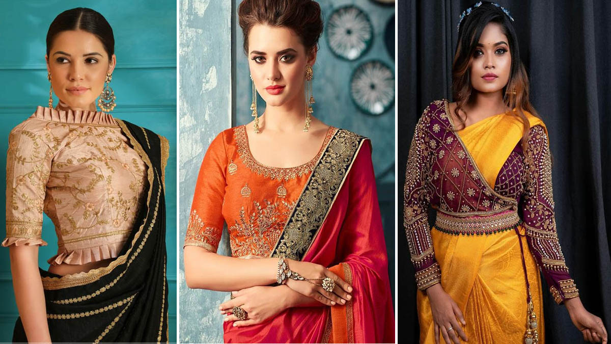 16 Different Types of Saree Blouses