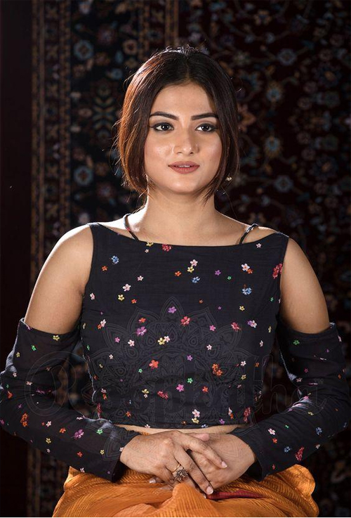 Shoulder Cut Blouse