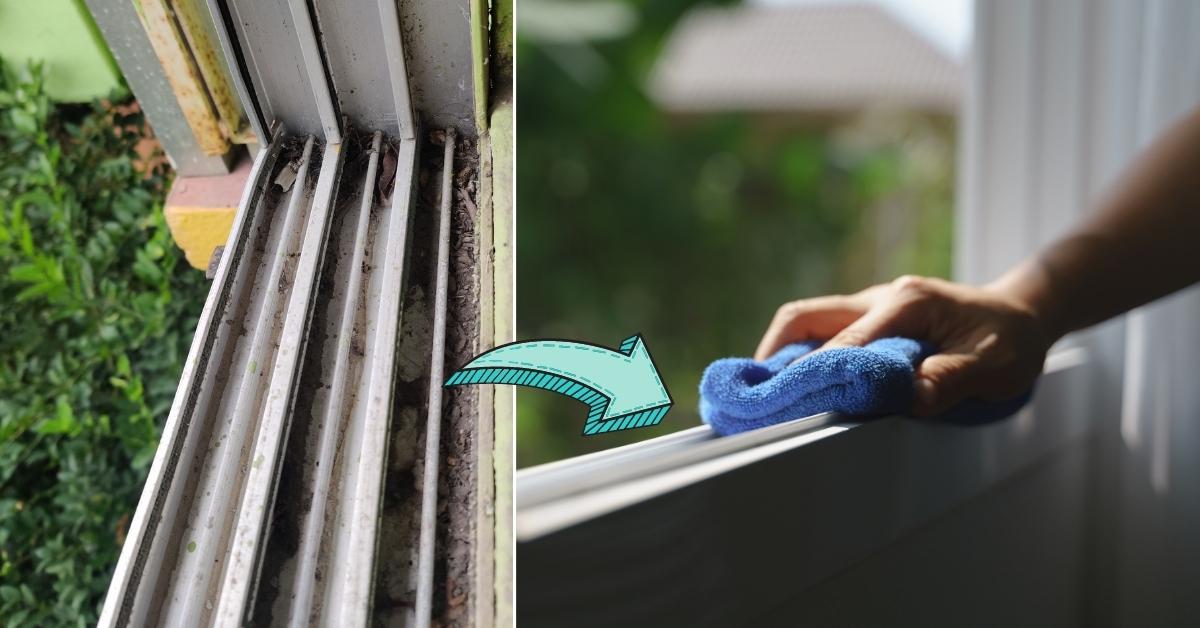 स्लाइडिंग विंडो के चैनल से जमी हुई धूल को आसानी से कैसे साफ करें DusBus