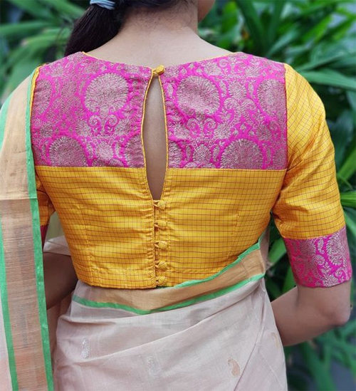 Banarasi Patch Work Blouse