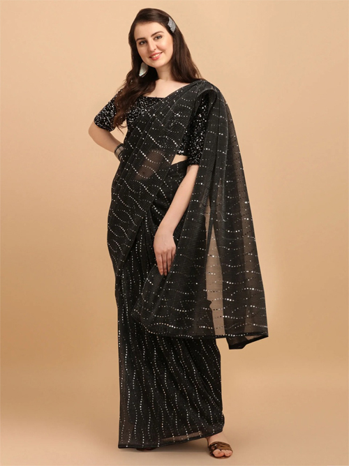 Black Saree