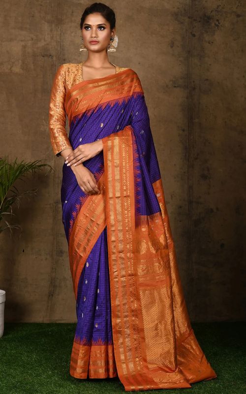 Gadwal Silk Saree