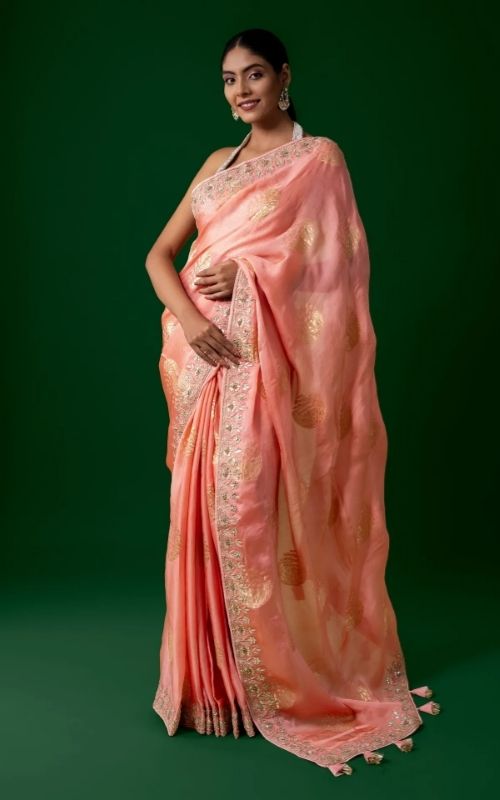 Light Pink Saree